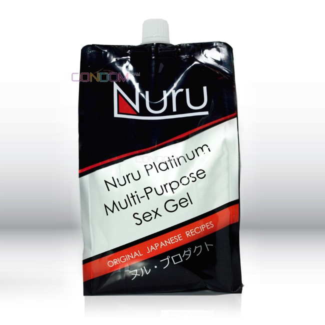 ขายนูรุเจล Nuru Gel Platinum 1,000 ml ขายถุงยาง ขายเจลหล่อลื่น ขายเจลนวด  ขายเครื่องสำอาง สำหรับผู้ชาย 