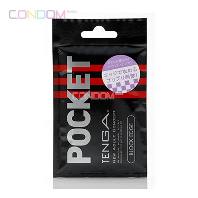 Pocket Tenga Block Edge (สำหรับพกพา) ถูกและดี ความเพลิดเพลินสูงสุดสำหรับคุณผู้ชาย ของเล่น