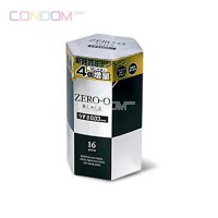 FUJI Zero O 0.03 Black Condom  ถุงยางอนามัยแบบบางจากยางสังเคราะห์ ที่บางที่สุดในโลก