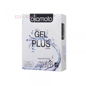 ถุงยางอนามัย Okamoto Gel Plus (เจลเยอะ)