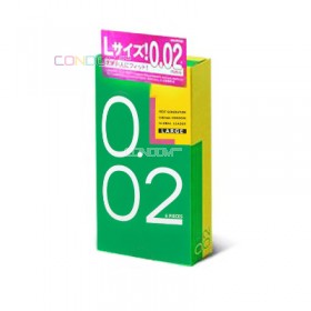 ถุงยางญี่ปุ่น Jex Condoms 0.02 L-Size box of 6